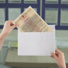 Конверты С4 (229х324 мм), отрывная лента, 100 г/м2, КОМПЛЕКТ 50 шт., BRAUBERG, 112184, 112184