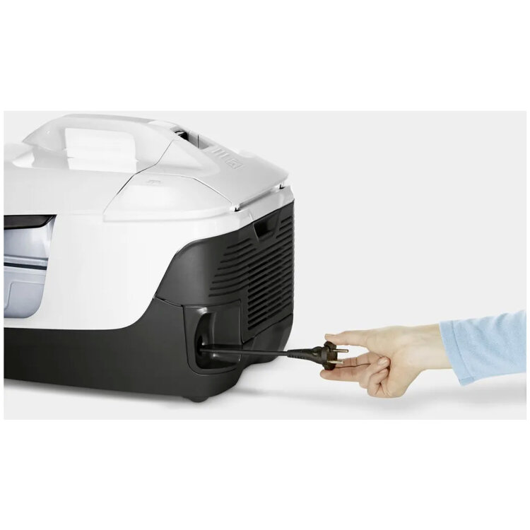Пылесос KARCHER DS 6 Plus, с аквафильтром, 650 Вт, белый, 1.195-252.0, 457236