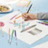 Карандаши цветные стираемые с ластиком BIC "Kids Evolution Illusion", 12 цветов, круглые, 987868 , 181846