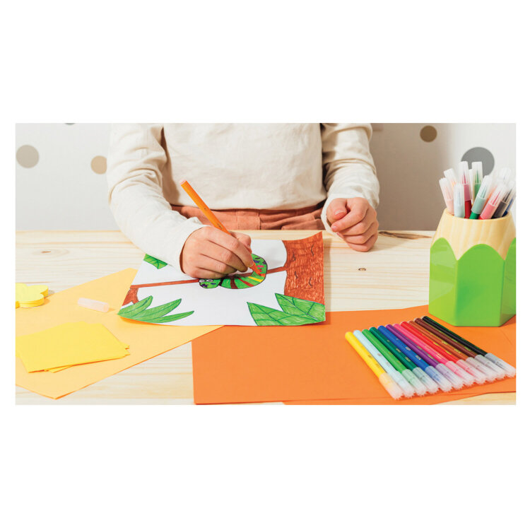 Фломастеры BIC "Kids Visa", 12 ЦВЕТОВ, суперсмываемые, вентилируемый колпачок, европодвес, 889695, 888695, 150357