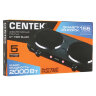 Настольная электрическая плита CENTEK CT-1507, 2000Вт, 2 конфорки, 5 режимов нагрева, черная, CT-1507 Black, 457592