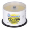 Диски CD-RW SMARTBUY, 700 Мб, 4-12x, Cake Box (упаковка на шпиле), КОМПЛЕКТ 50 шт., SBCD-RW50, 513982