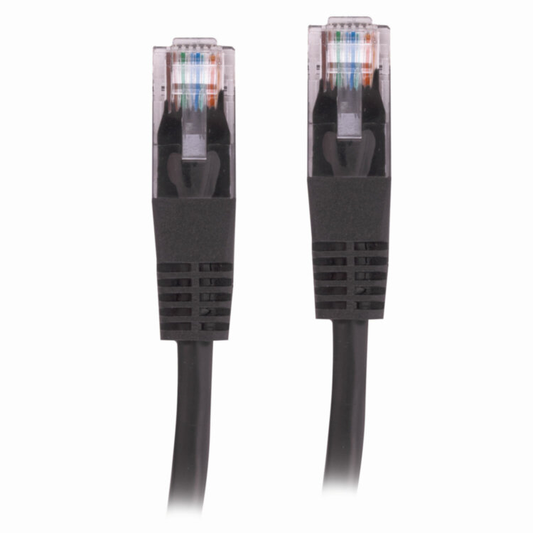 Кабель (патчкорд) UTP 5E категория, RJ-45, 3 м, SONNEN, для подключения Интернета по локальной сети LAN, 513123, 513123