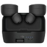 Наушники с микрофоном (гарнитура) DEFENDER TWINS 639, Bluetooth, беспроводные, черные, 63639, 513623