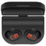 Наушники с микрофоном (гарнитура) DEFENDER TWINS 639, Bluetooth, беспроводные, черные, 63639, 513623