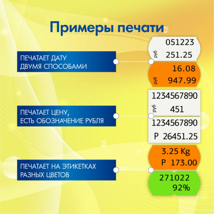 Этикет-пистолет двухстрочный, прямоугольная и волнистая лента 26x16 мм, 2х10 символов, BRAUBERG, 290438, 290438