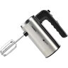 Миксер TIMBERK T-HM40S49, 550 Вт, 5 скоростей, 2 венчика, 2 крюка для теста, подставка, стальной, 457227