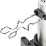 Миксер TIMBERK T-HM40S49, 550 Вт, 5 скоростей, 2 венчика, 2 крюка для теста, подставка, стальной, 457227