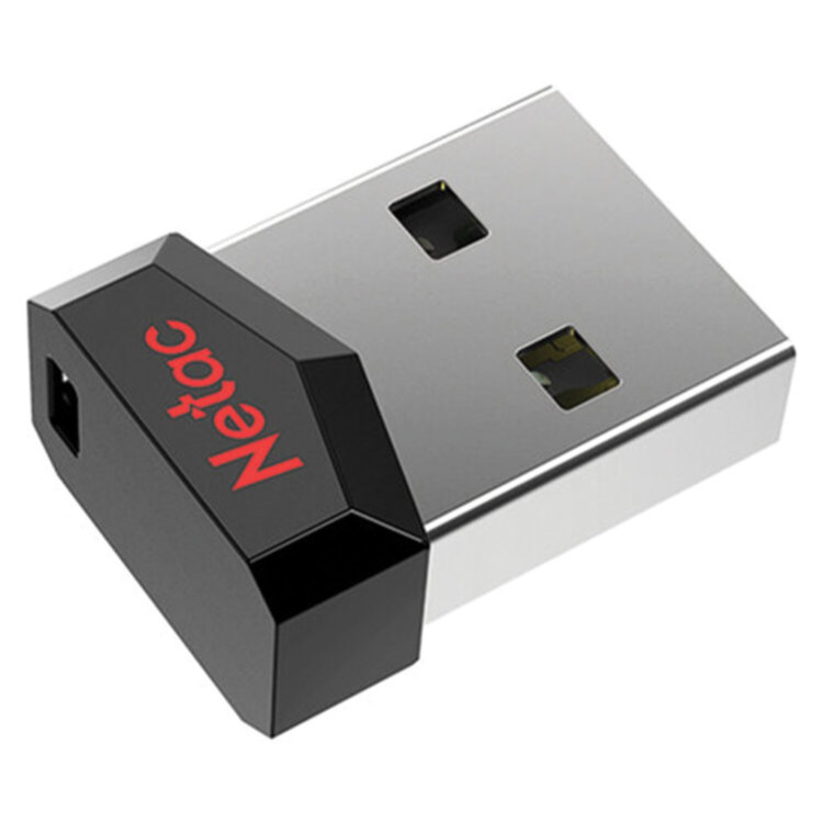 Флеш-диск 16 GB NETAC UM81, USB 2.0, черный, NT03UM81N-016G-20BK, 513698