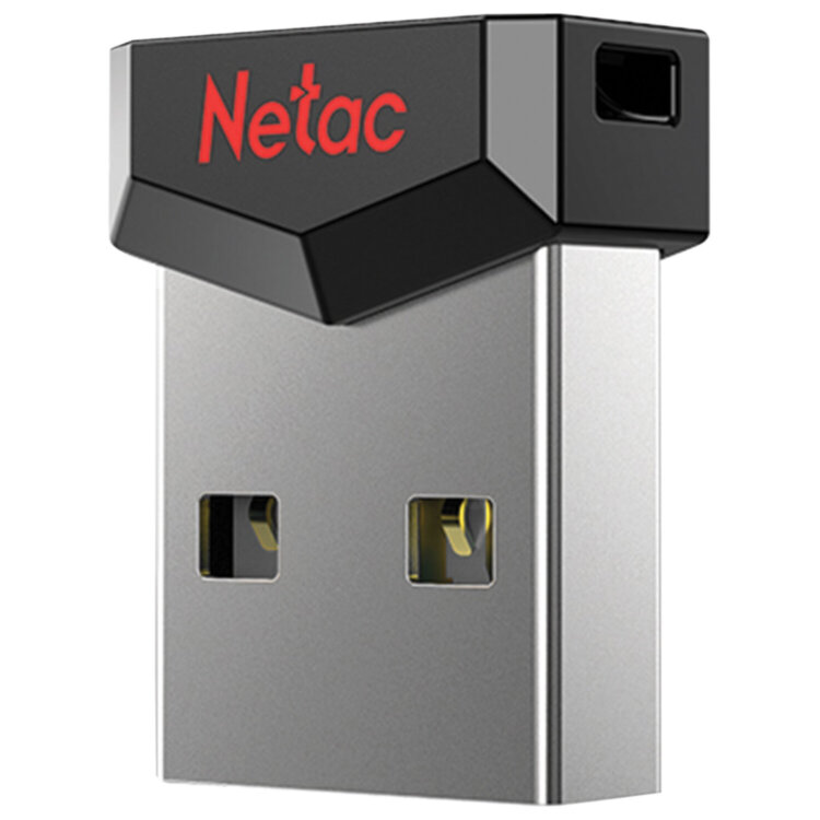 Флеш-диск 16 GB NETAC UM81, USB 2.0, черный, NT03UM81N-016G-20BK, 513698