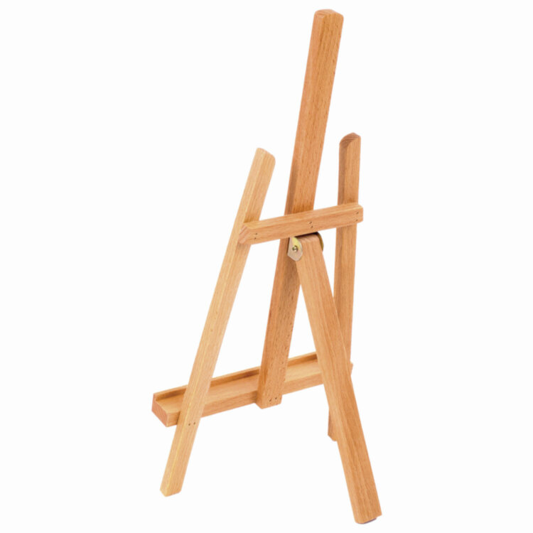 Мольберт настольный BRAUBERG ART CLASSIC, бук, 16х42х19см, высота холста 30см, 190658, 190658