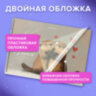 Альбом для рисования, пластиковая обложка, А4, 40 л., гребень, BRAUBERG, 210х297 мм, АССОРТИ-1 (8 видов), 107682, 107682
