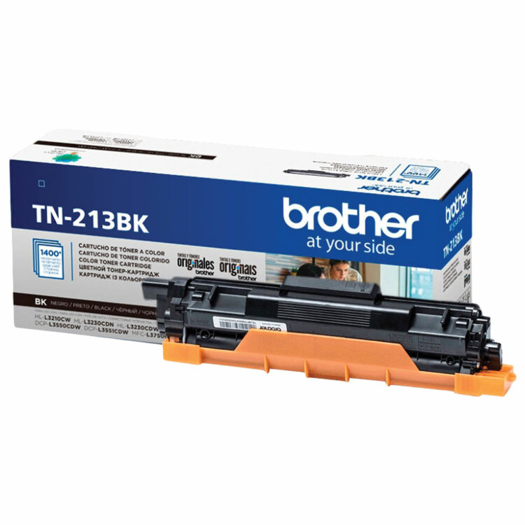 Картридж лазерный BROTHER (TN213BK) HLL3230CDW/DCPL3550CDW/MFCL3770CDW, черный, оригинальный, ресурс 1400 страниц, 363552