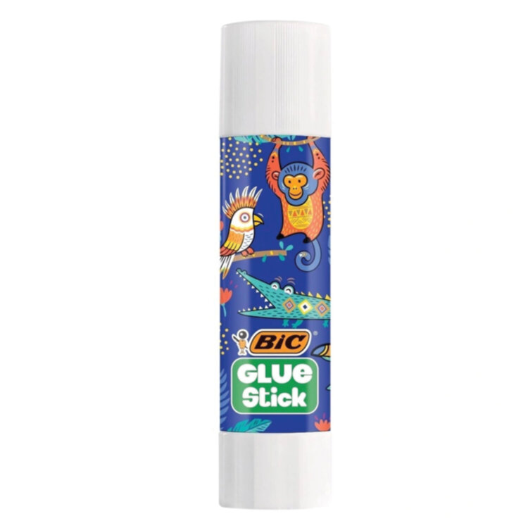 Клей-карандаш BIC "ECOlutions", 8 г, обесцвечивающийся после высыхания, 514784, 273085