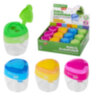 Точилка BRAUBERG KIDS "MAXI", 2 отверстия, с большим контейнером, трехгранный корпус, цвета ассорти, 271945, 12 штук, 271945