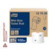 Бумага туалетная 100 м, Tellus/TORK (Система Т6) ADVANCED, КОМПЛЕКТ 27 рулонов, 2-слойная, белая, 127531, 127530/127531, 126135