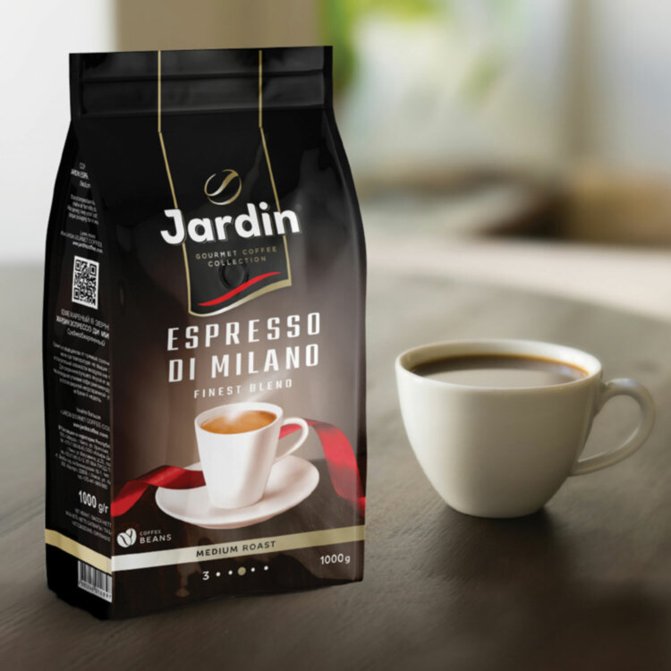 Кофе в зернах JARDIN "Espresso di Milano" 1 кг, 1089-06-Н, 621976
