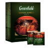 Чай GREENFIELD "Kenyan Sunrise" черный кенийский, 100 пакетиков в конвертах по 2 г, 0600-09, 620389