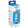 Чернила EPSON 112 (C13T06C24A) для СНПЧ EPSON L11160 /L15150 /L15160 /L6550/L6570, голубые, ОРИГИНАЛЬНЫЕ, 363901