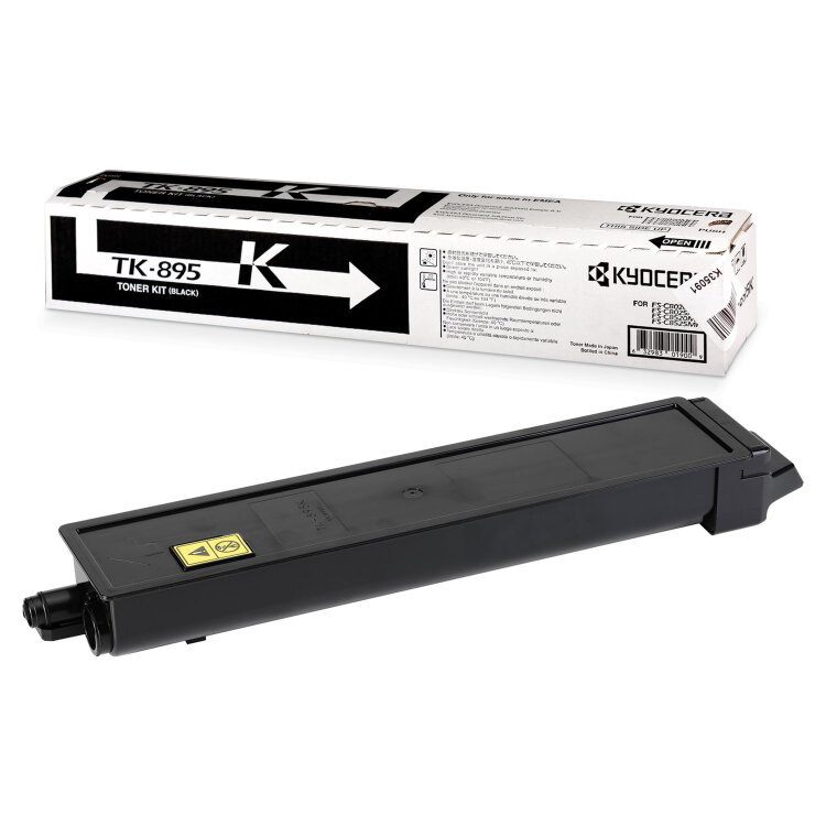 Тонер-картридж KYOCERA (TK-895K) FS-C8020MFP/C8025MFP/C8520MFP/C8525MFP, черный, оригинальный, ресурс 12000 страниц, 1T02K00NL0, 320580