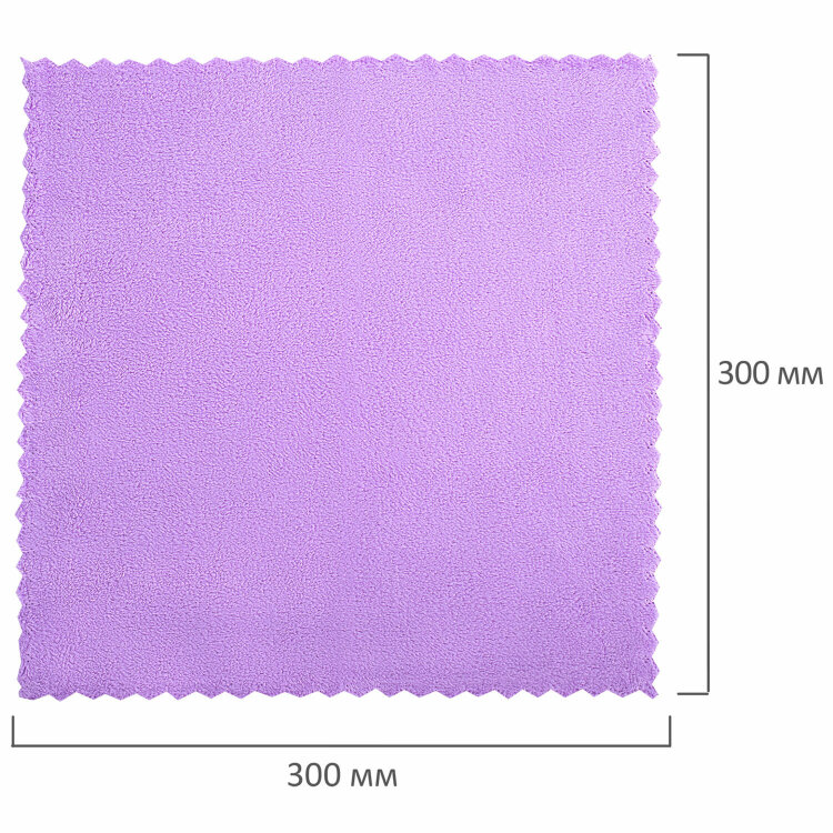 Салфетки из МИКРОФИБРЫ ПЛЮШЕВОЙ 30х30 см, КОМПЛЕКТ 20 шт., PASTEL, ассорти, 250 г/м2, LAIMA HOME, 608444, 608444