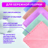 Салфетки из МИКРОФИБРЫ ПЛЮШЕВОЙ 30х30 см, КОМПЛЕКТ 20 шт., PASTEL, ассорти, 250 г/м2, LAIMA HOME, 608444, 608444